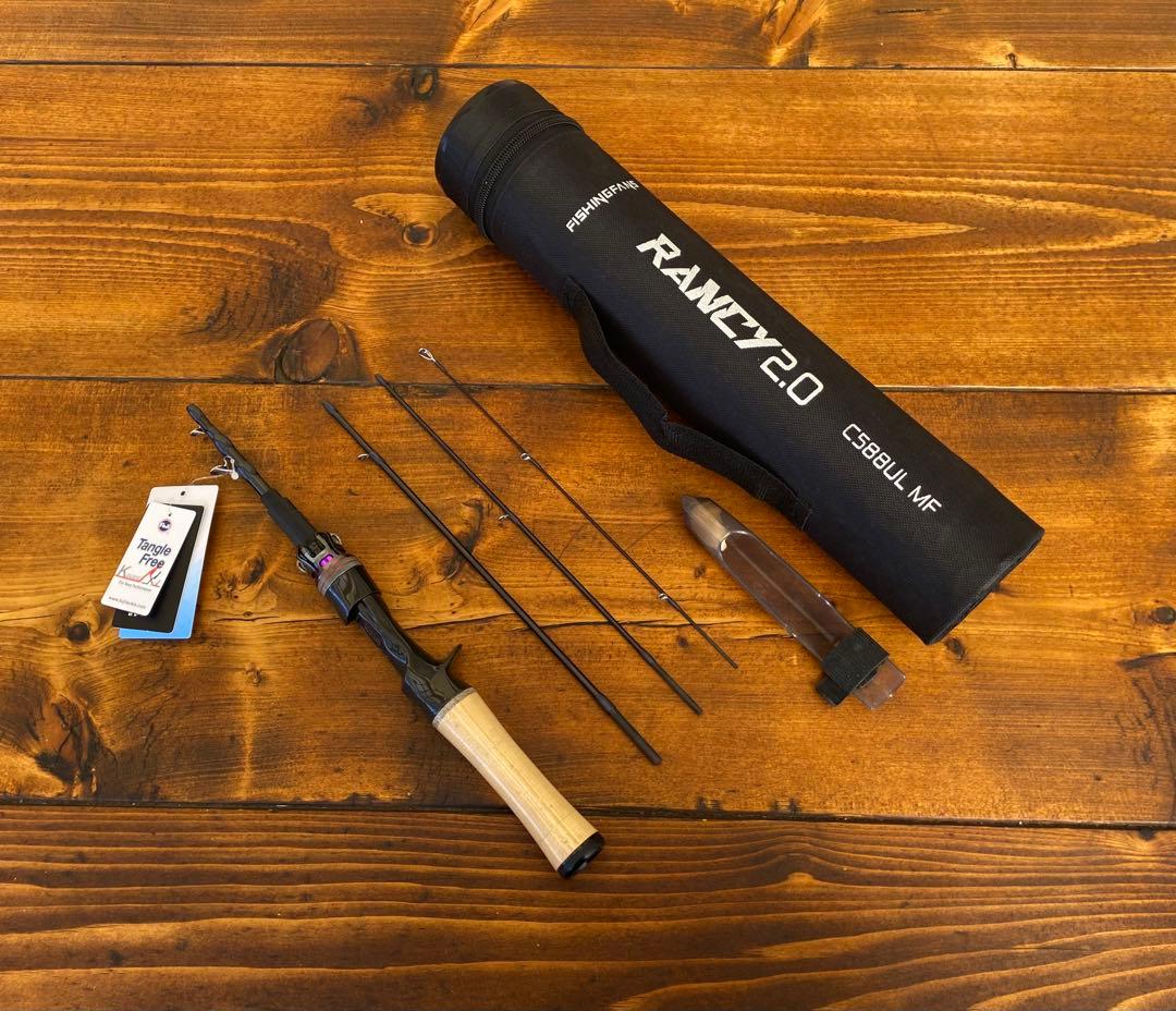 長さが変えられる　トラウトロッド　テレスコロッド　パックロッド 渓流 588UL