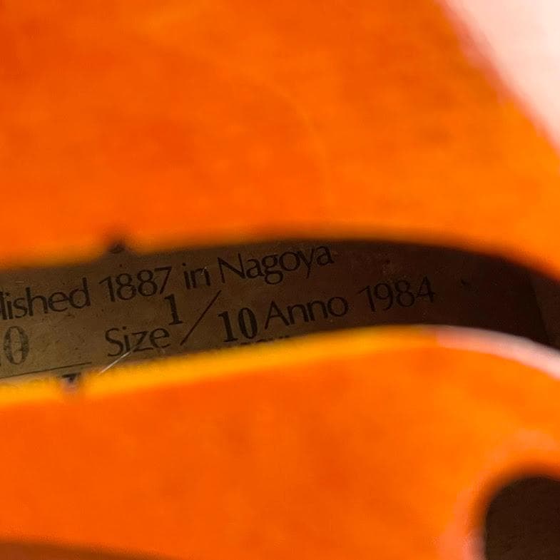 ●鈴木バイオリン● No.220 1/10 1984年製 ハードケース付