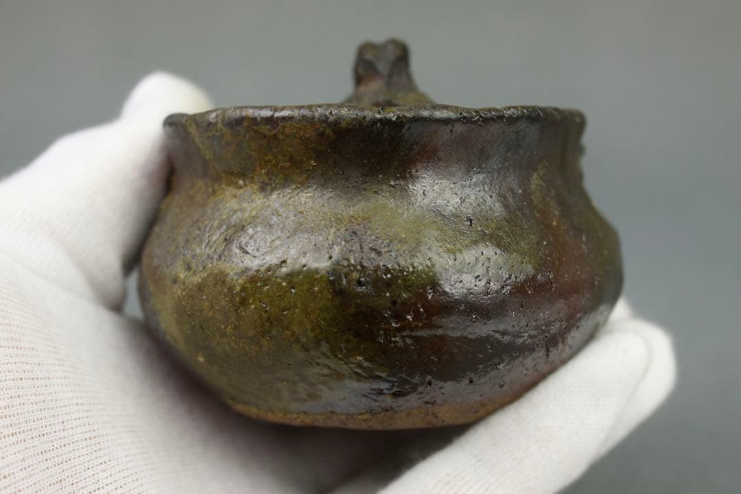 備前焼 森 宝山 宝山 手造宝瓶 急須 茶器揃い