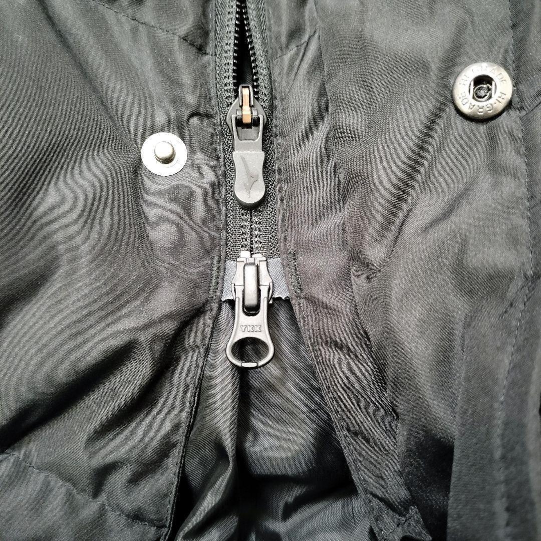 ミズノ　大きいサイズ　ベンチコート　ダウン　ロング　ブラック サッカー