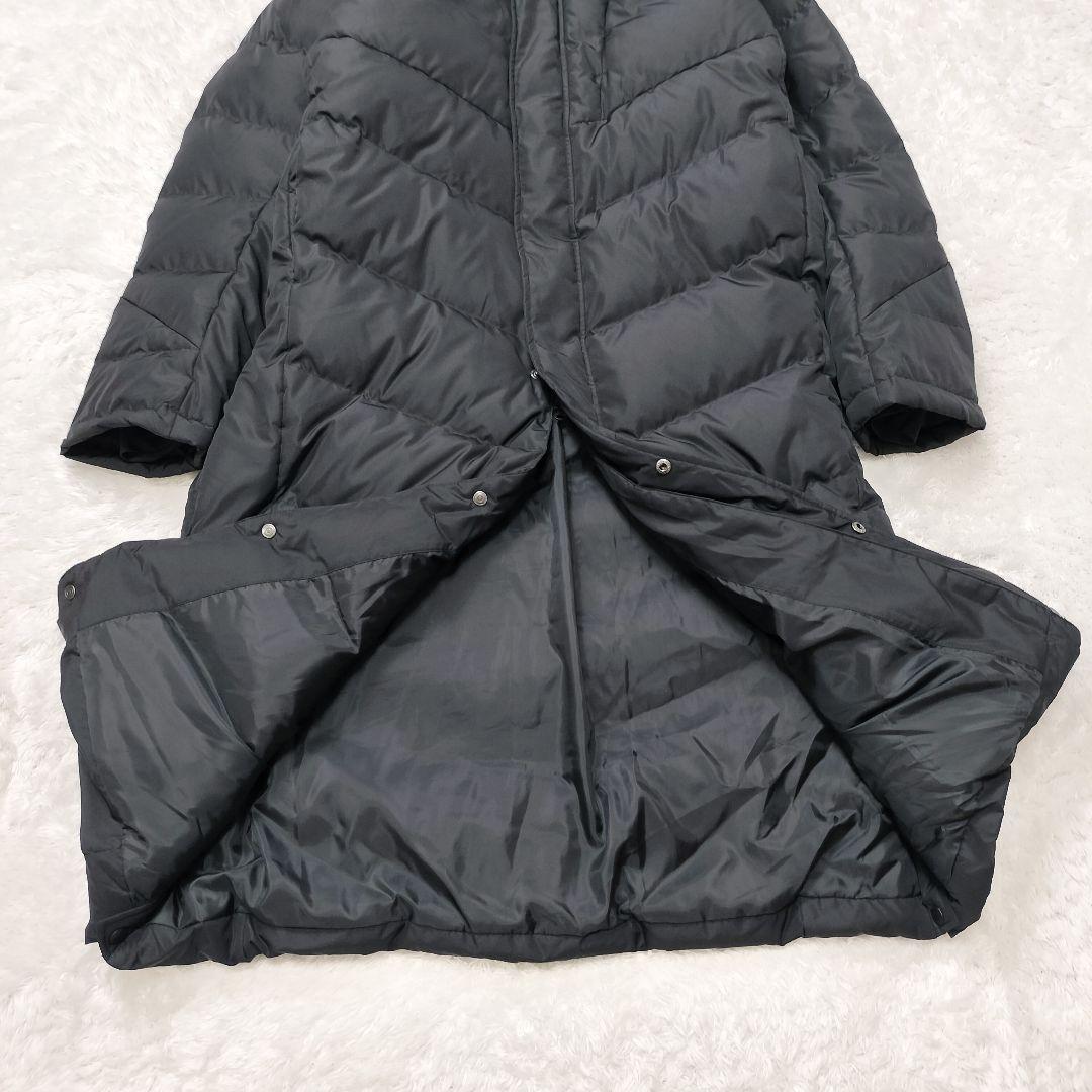 ミズノ　大きいサイズ　ベンチコート　ダウン　ロング　ブラック サッカー