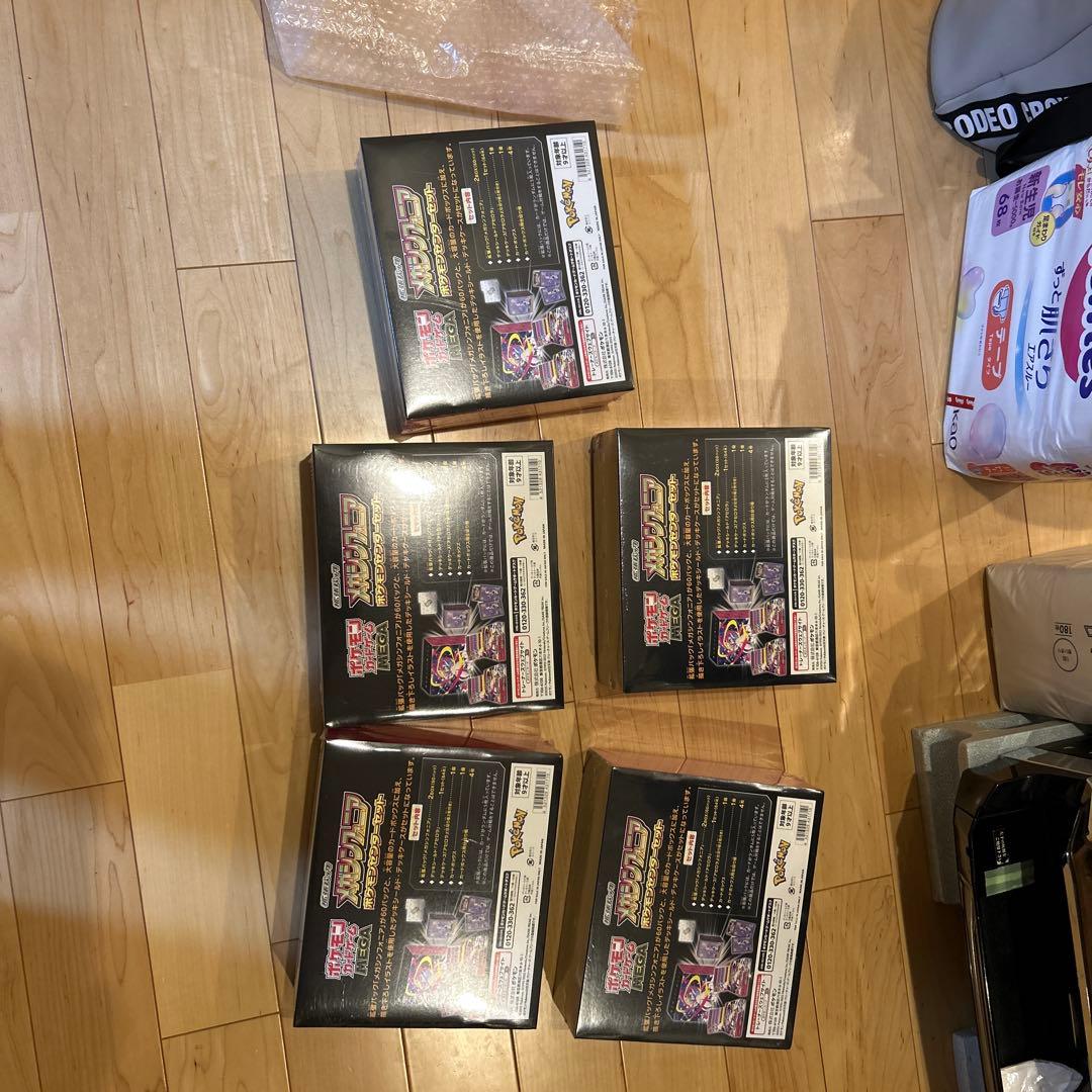 メガシンフォニア ポケモンセンターセット シュリンク付き5BOX