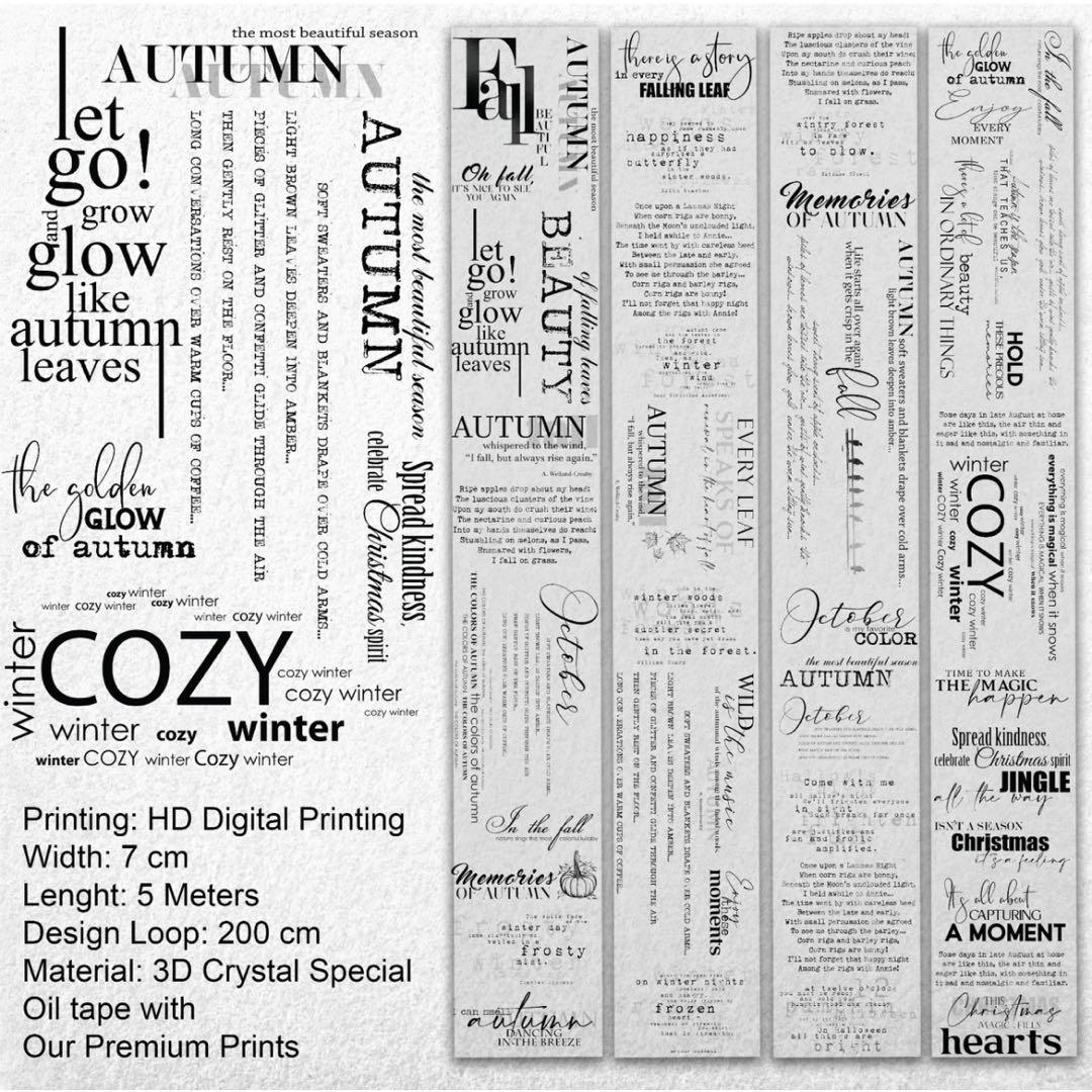 onwize 海外マスキングテープ　マステ 【2596】