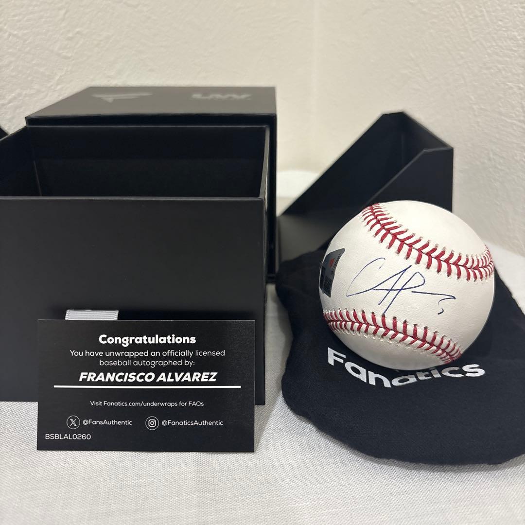 m*n様 フランシスコ・アルバレス MLB FANATICS UNDER WRA