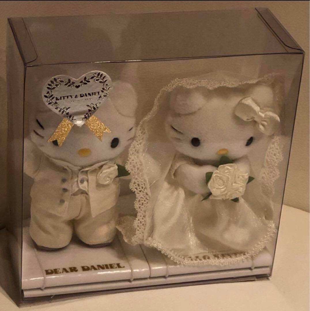 ハローキティ ダニエル ウエディング ドール ぬいぐるみ　激レア 1999 新品