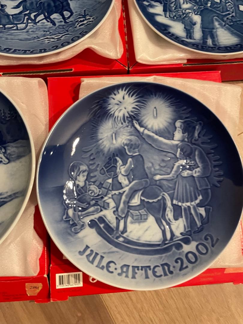 Bing & Grøndahl クリスマスプレート 00年代　10枚セット