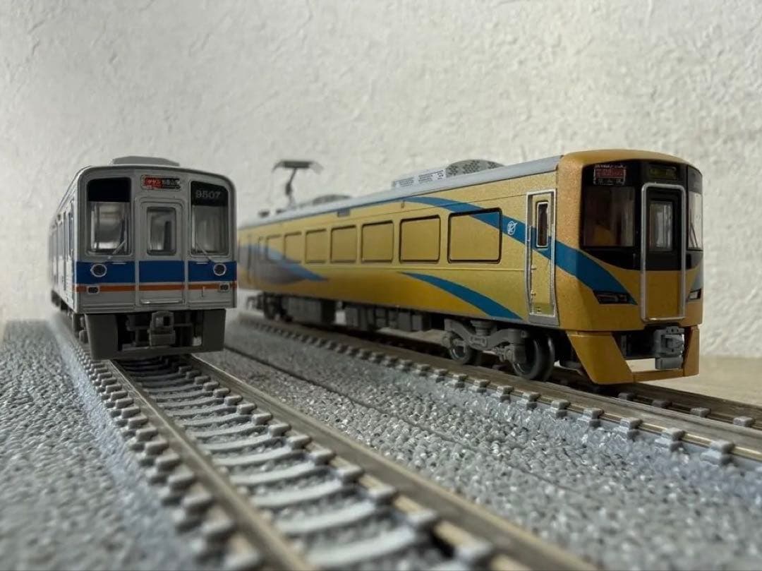 泉北12000系両+南海9000系現行色4両 セット 1部n化.加工品