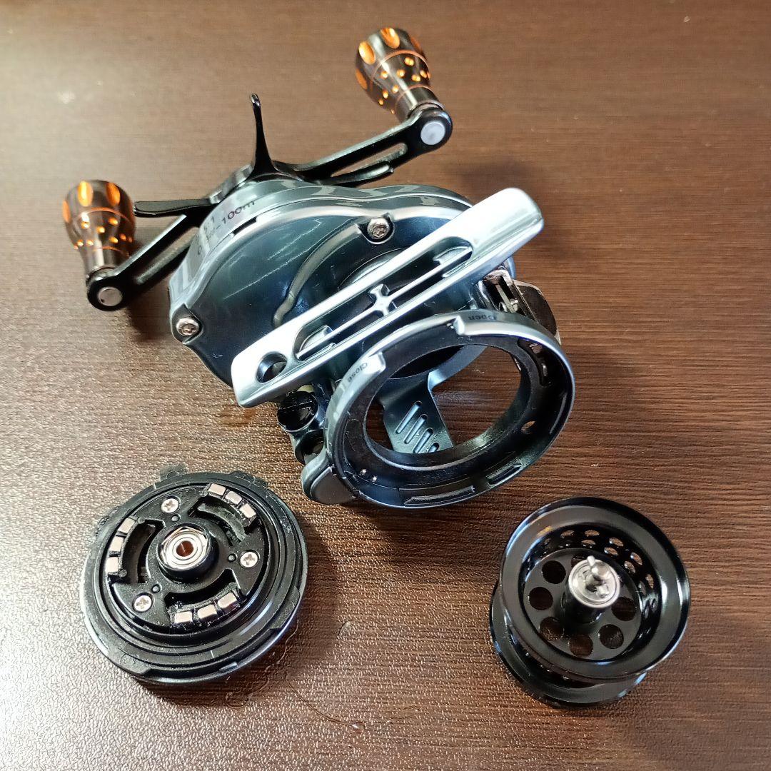 ★左★超軽量 ベイトフィネスリール★LEYDUN USOPP