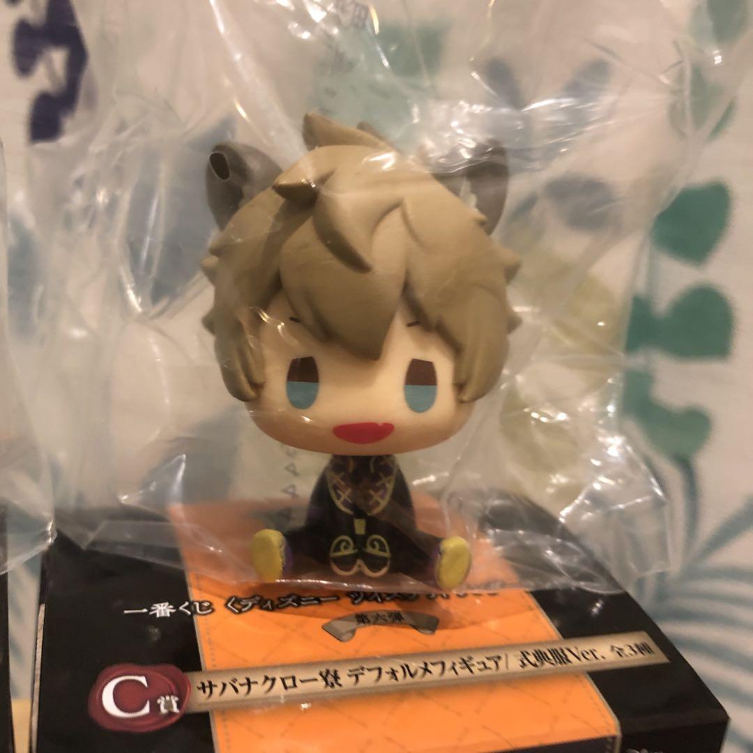 ツイステ　一番くじ　サバナクロー　レオナ　ラギー　ジャック　デフォルメフィギュア