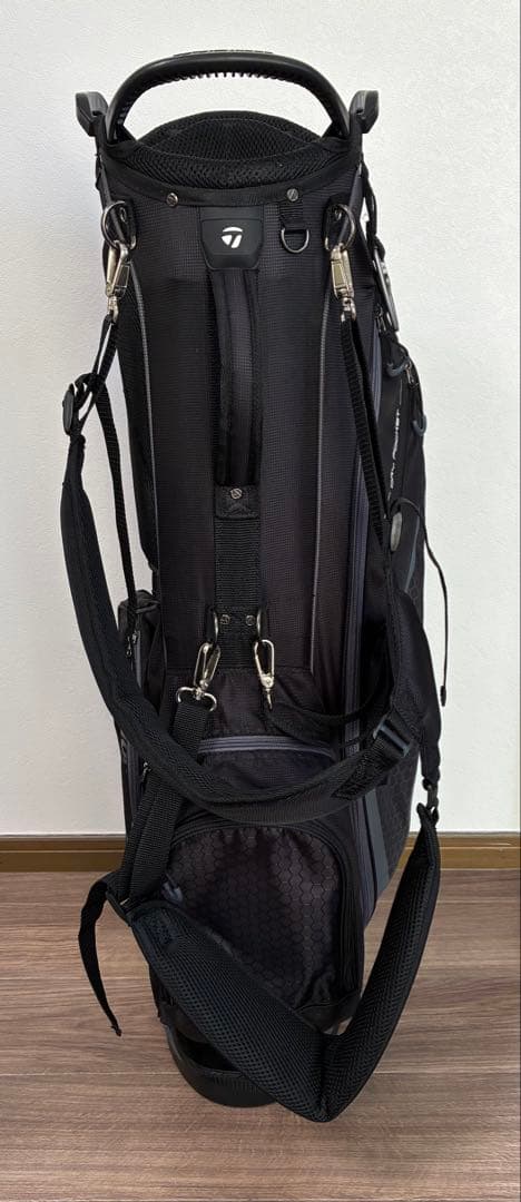 テーラーメイド9.5型アスリートプロモデルスタンド（BK）ゴルフキャディバック