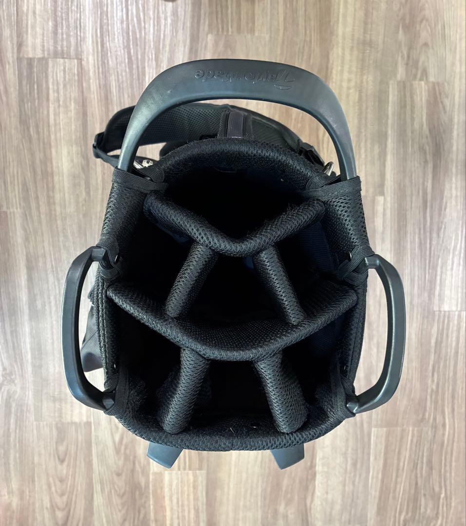 テーラーメイド9.5型アスリートプロモデルスタンド（BK）ゴルフキャディバック