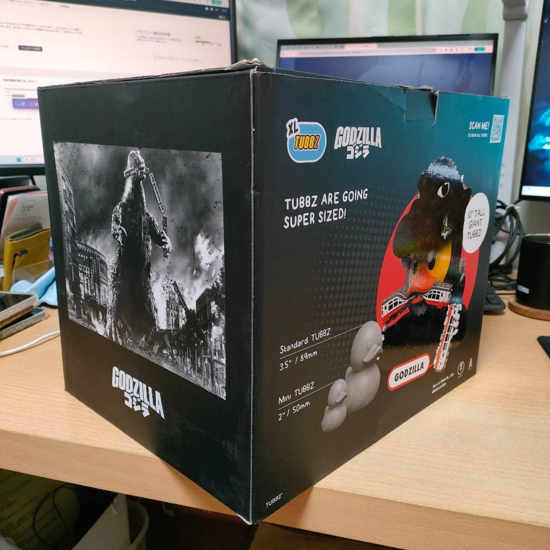 【新品・未開封】ゴジラ 巨人 コスプレ ラバーダック コレクタブルフィギュア