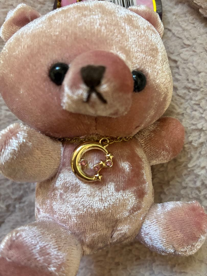 テディベア　ハッピーバースデーカラーベア　コンプ　マスコット　ベロア　タグ付