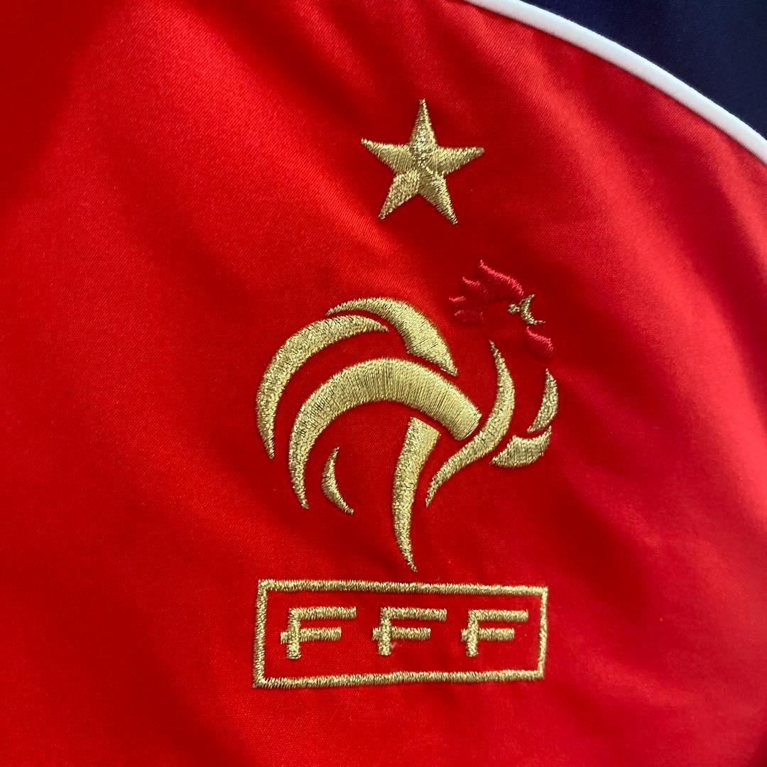 良デザイン！ トラックトップ フランス代表 adidas／トラックジャケット