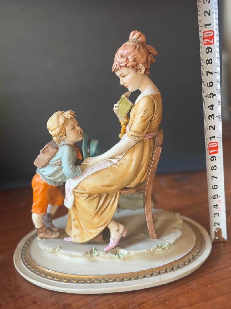 【伊Luigi Giorgio Benacchio】 陶器製の母子像@タグ付き