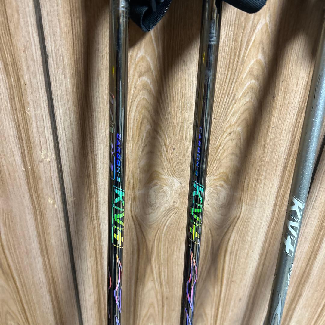 KV+クロスカントリースキー用ストック 4本セット