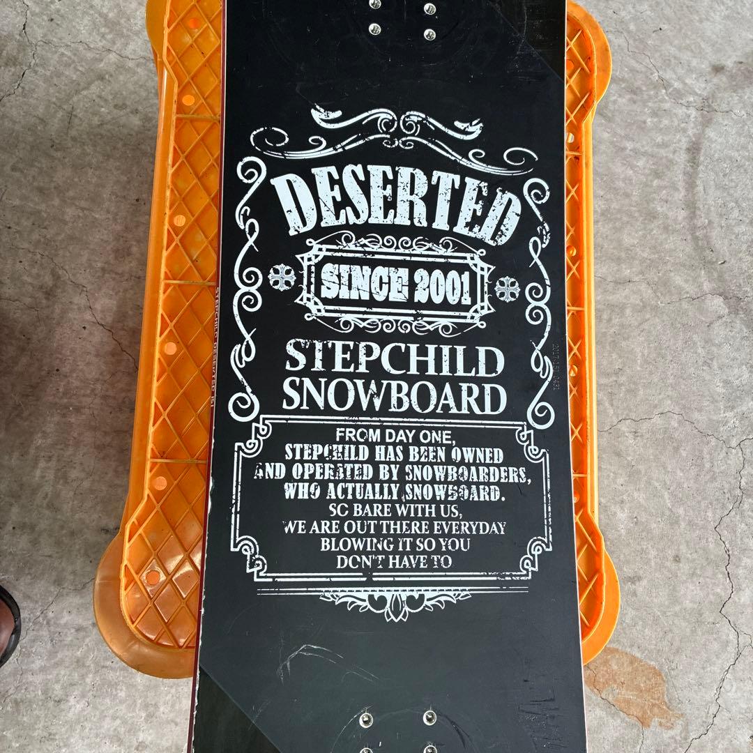 STEPCHILD 151センチ　ダブルキャンバー　送料込