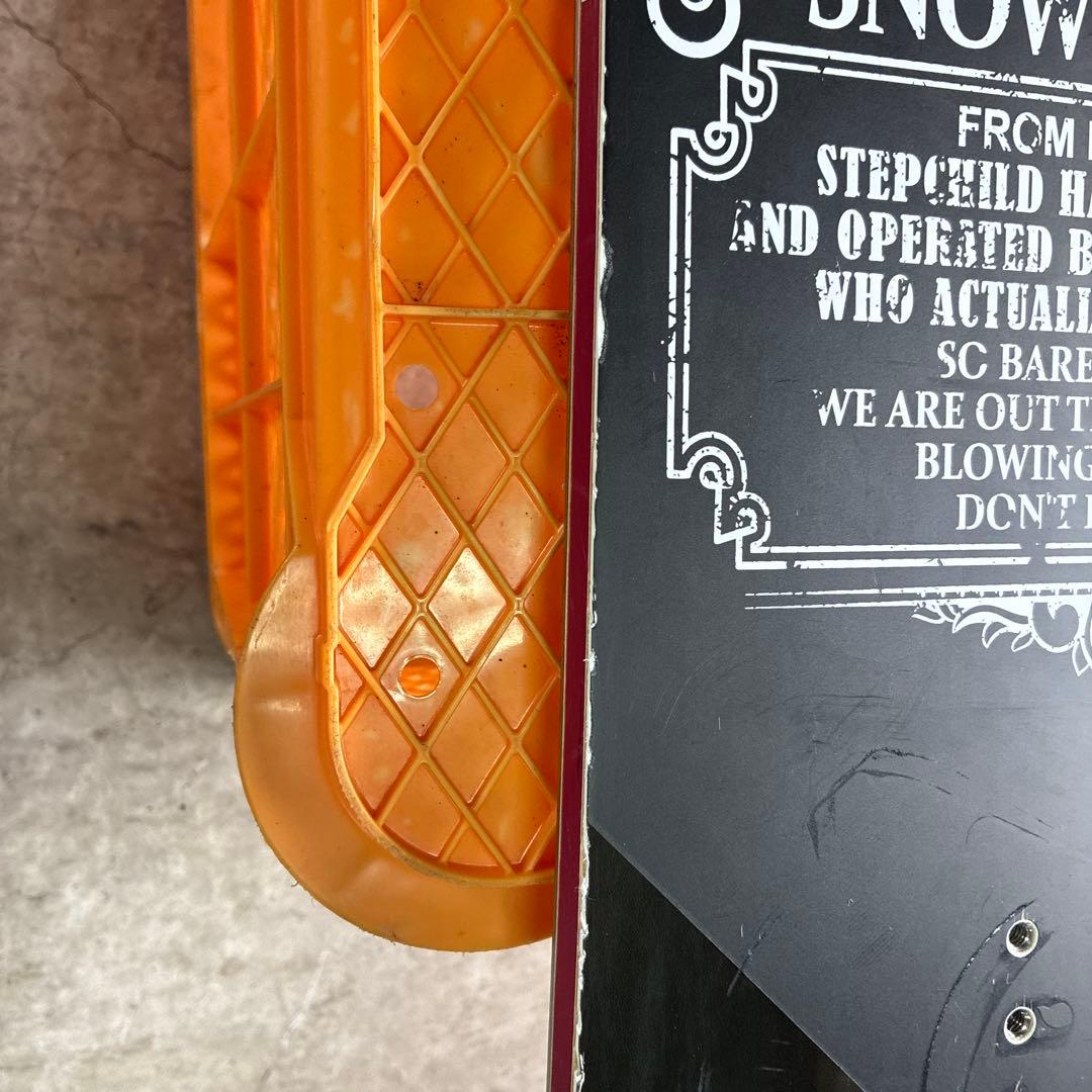 STEPCHILD 151センチ　ダブルキャンバー　送料込