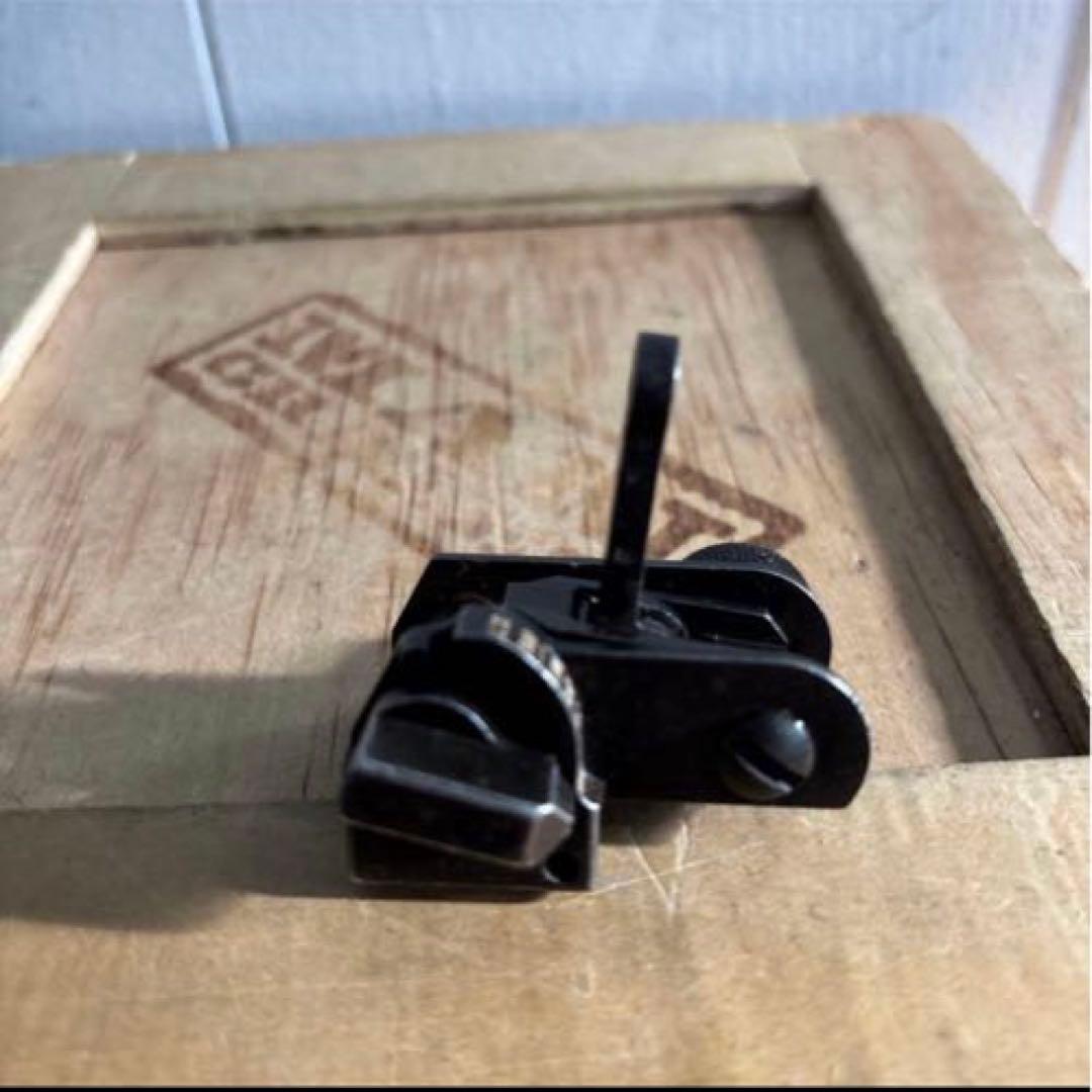 米軍実物　MATECH BUIS 600M M4 M16バックアップリアサイト④