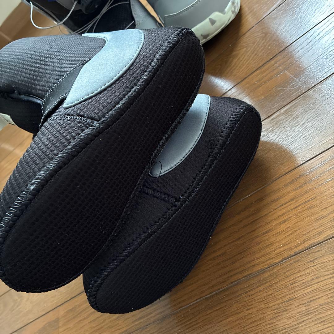 burton ZIPLINE 子ども用　スノーボードブーツ グレー