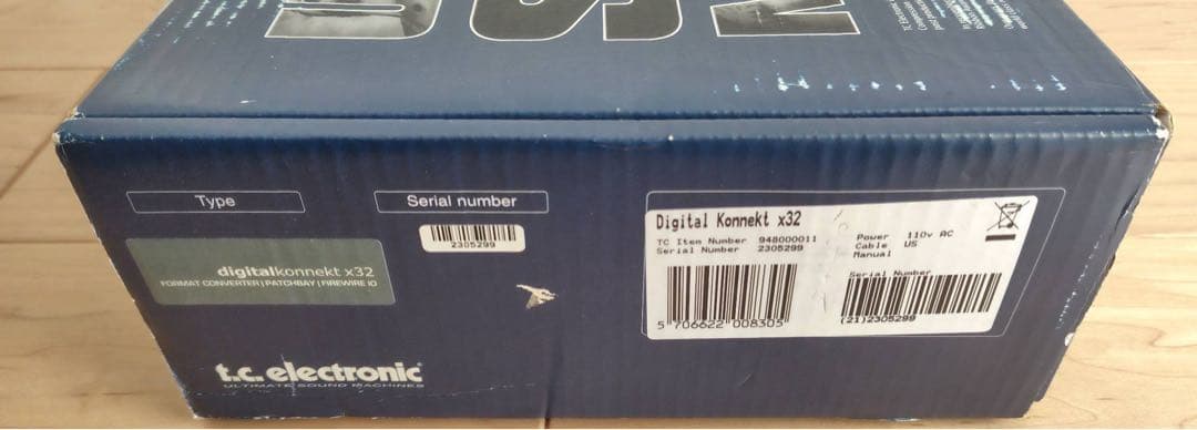 DTM・DAW t.c.electronic digital konnekt x32