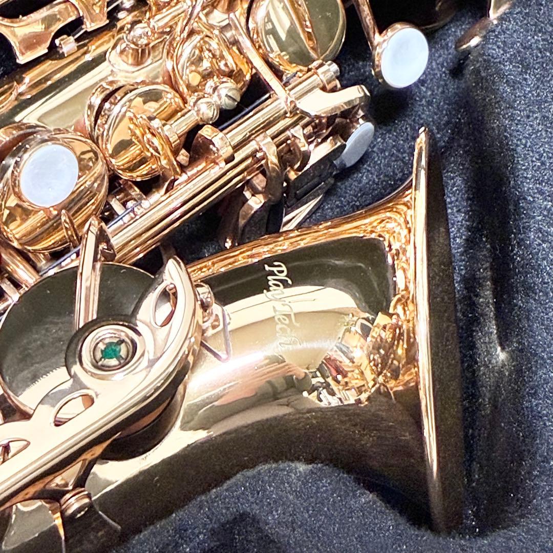 【希少 美品】PLAYTECH カーブドソプラノサックス