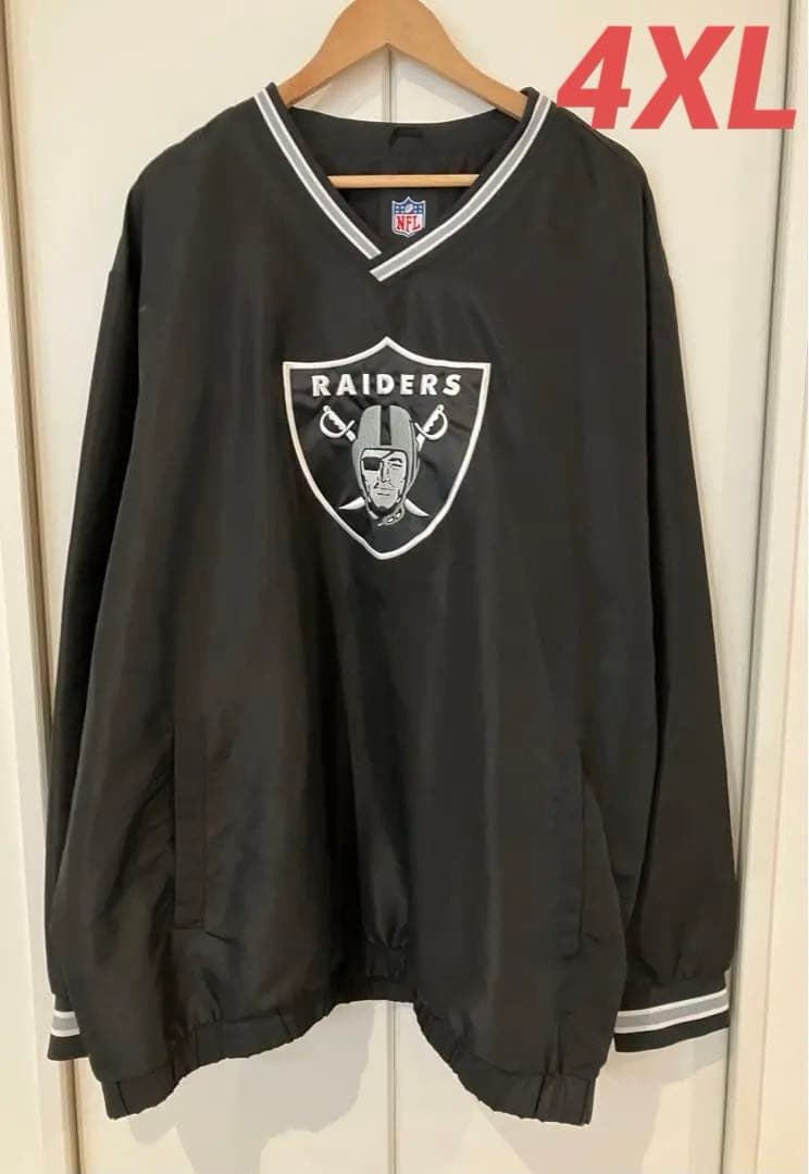 RAIDERS STARTER プルオーバー 4XL レイダース 　ナイロン