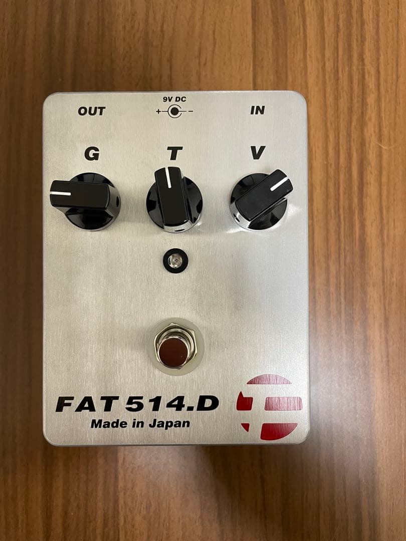 FAT 514.D オーバードライブ　ブースター　ギターエフェクター
