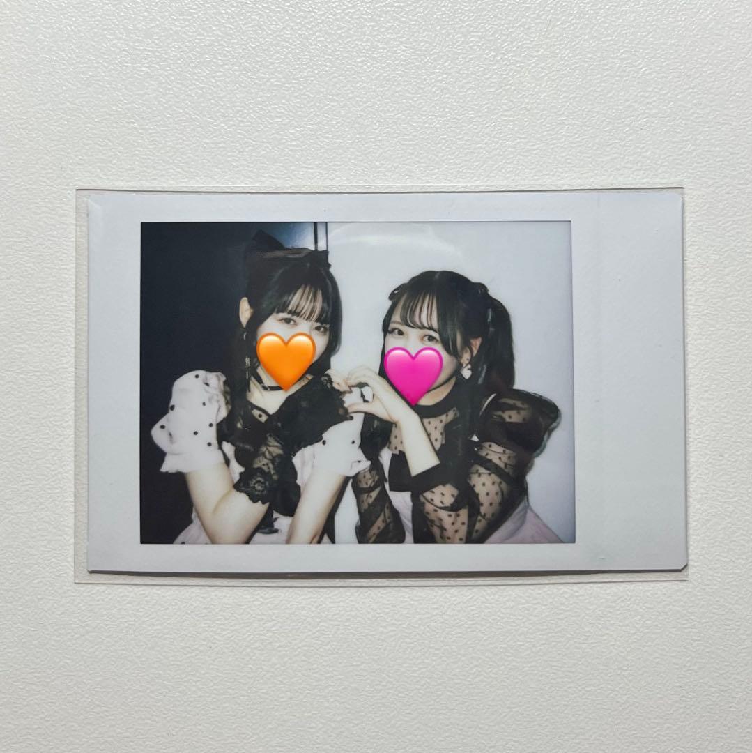 FRUITS ZIPPER ペアチェキ　松本かれん　鎮西寿々歌　バレンタイン