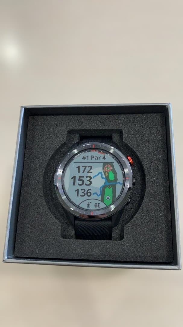 【おすすめ】GARMIN アプローチS62 GPSウォッチ ブラック