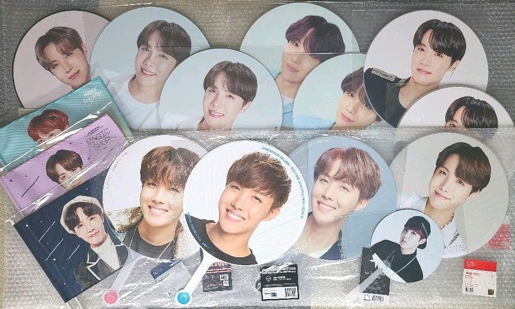 BTS J-HOPE ホソク　うちわ　ピケ　フラッグ　フラグ　アンカバ　花様年華