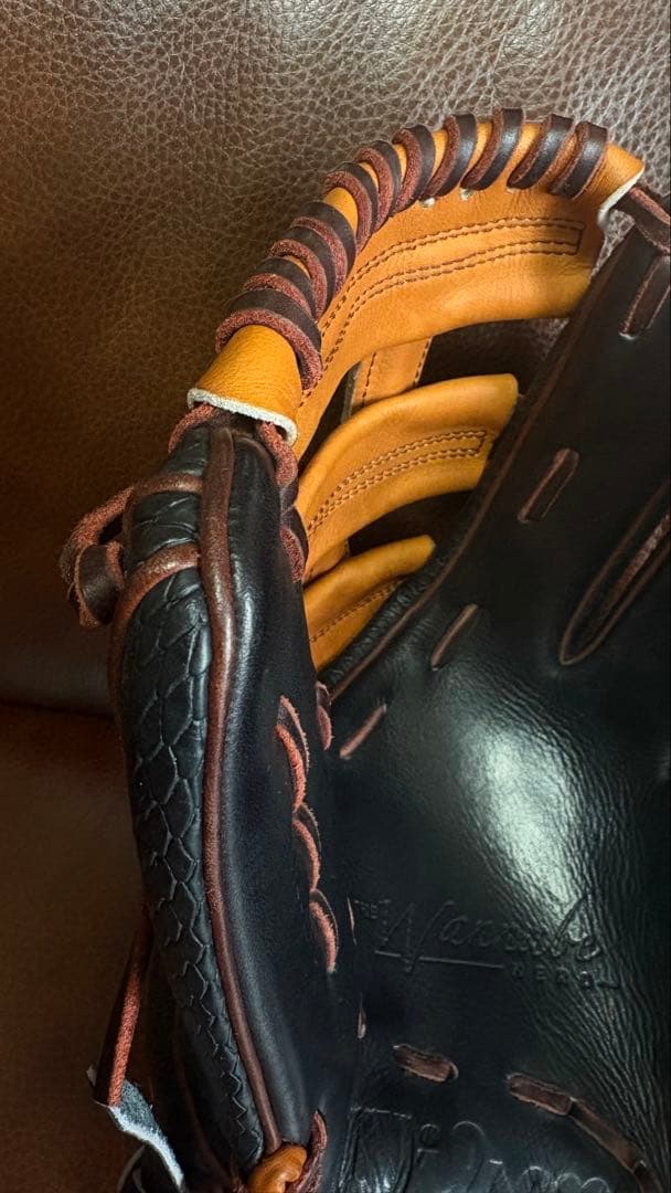 未使用品　Wilson 軟式野球用グラブ グローブ ワナビーヒーロー DW5型