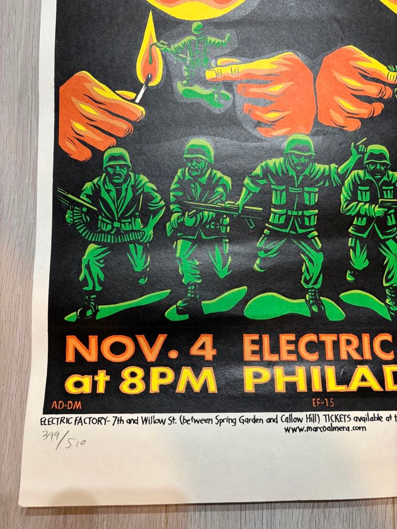 GWAR MISFITS コンサートポスター