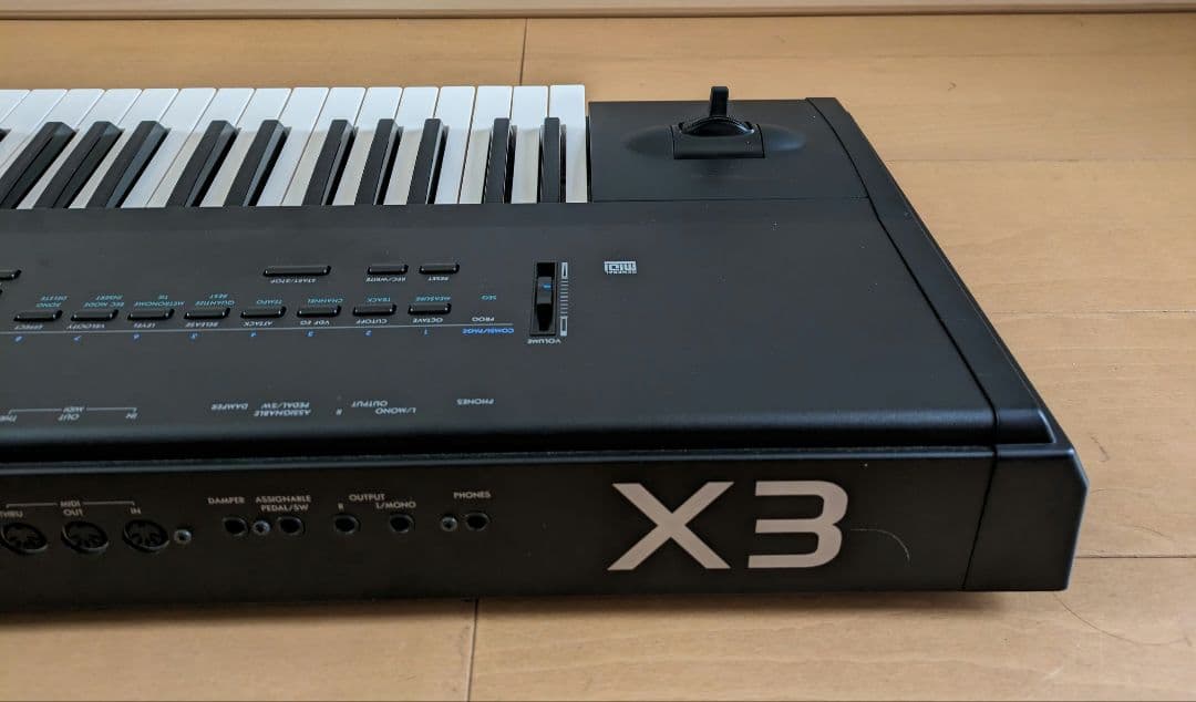 KORG　シンセサイザー　X3　音色データ復旧　ベルトレスFDD交換品