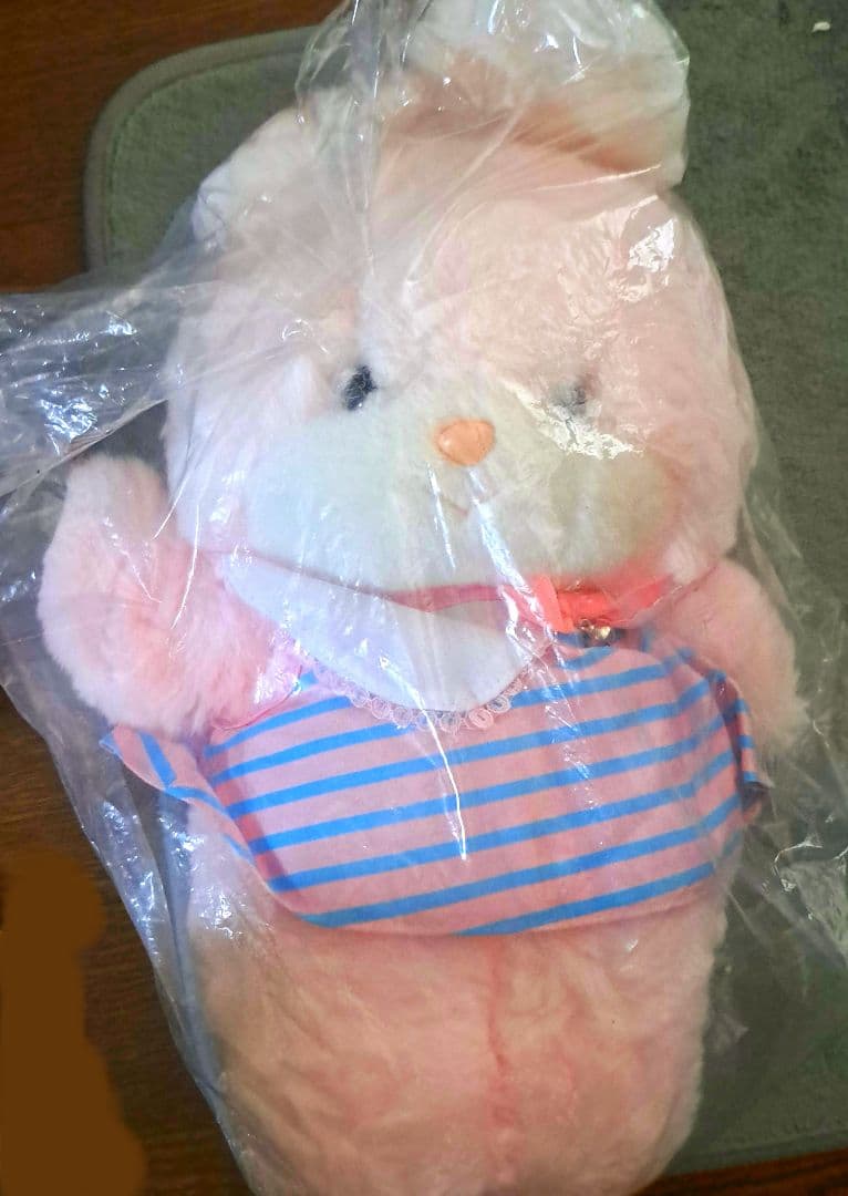 吉徳　クリーミー　うさぎ　ぬいぐるみ　タグ付き　昭和　レトロ