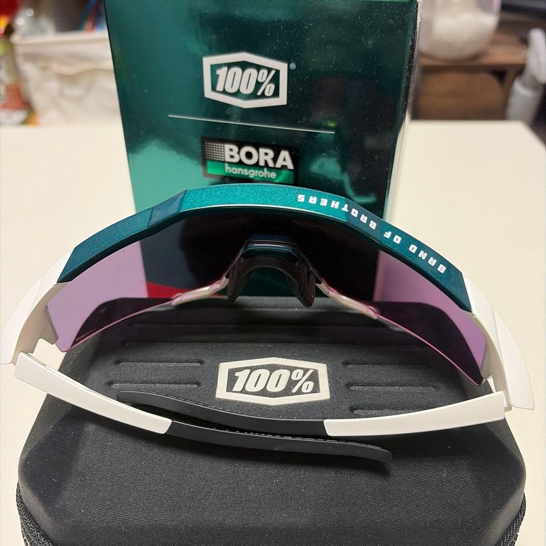 100% BORA スポーツサングラス ケース付き