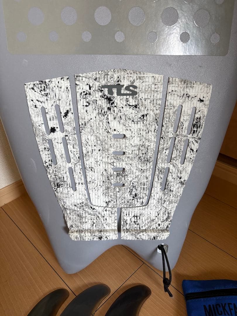 【美品】DHD TWIN サーフボード 6‘0グレー ホワイト