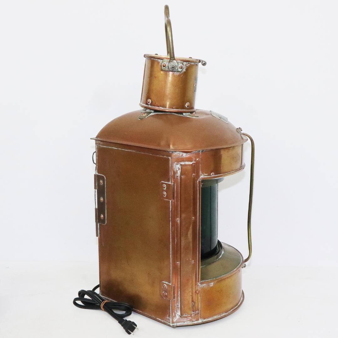 本多商店 甲種舷燈 SIDE LIGHT マリンランプ アンティーク 昭和13年