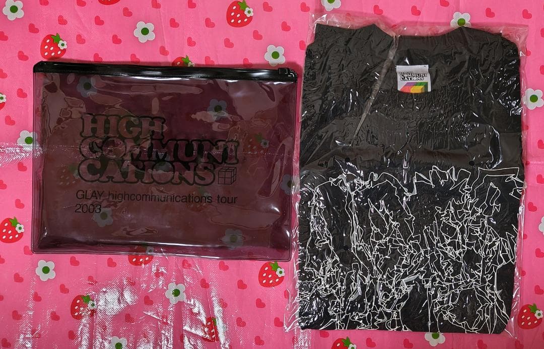GLAY HIGHCOMMUNICATIONS TOUR 2003 黒Tシャツ