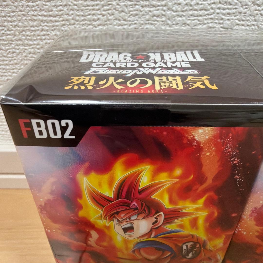 ドラゴンボールカードゲーム　フュージョンワールドBOX3個セット　烈火の闘気
