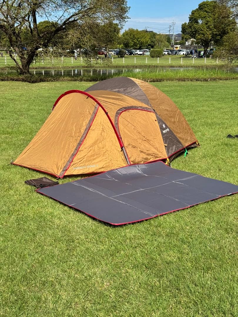 【美品】 peak アメニティドームS インナーマット付き