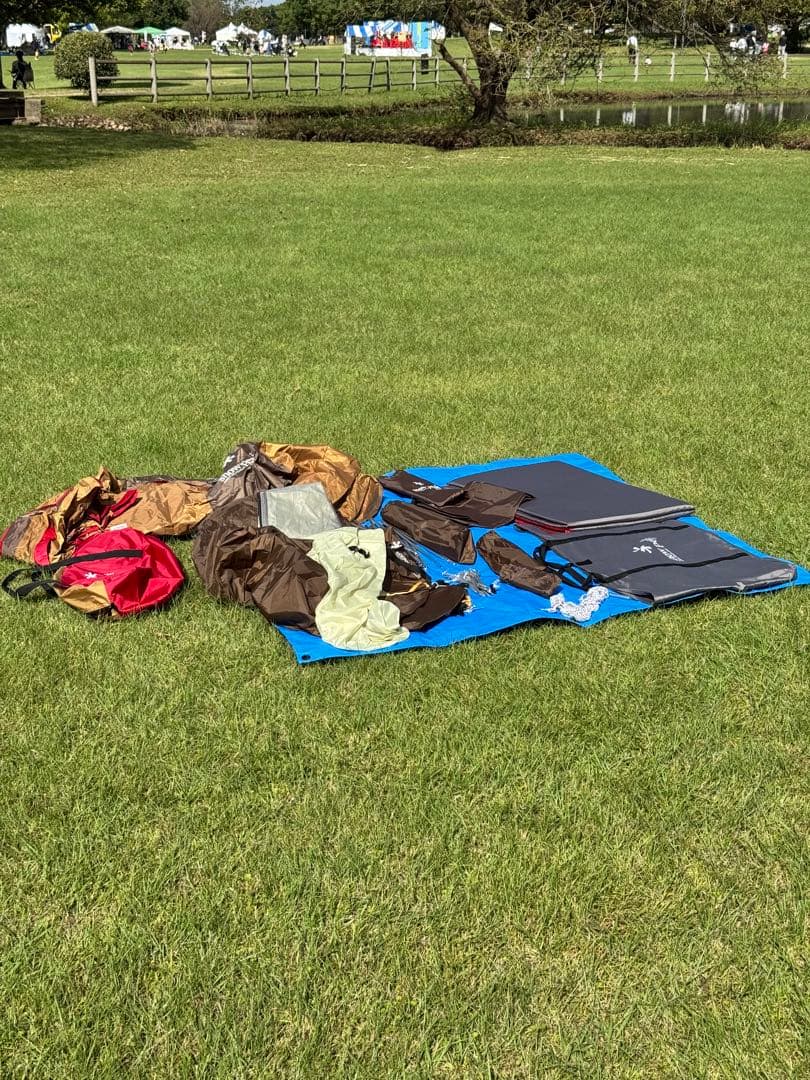 【美品】 peak アメニティドームS インナーマット付き