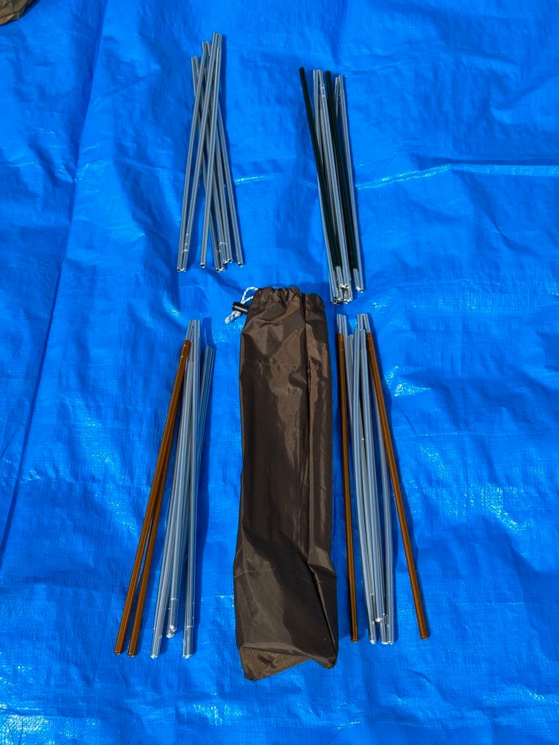 【美品】 peak アメニティドームS インナーマット付き