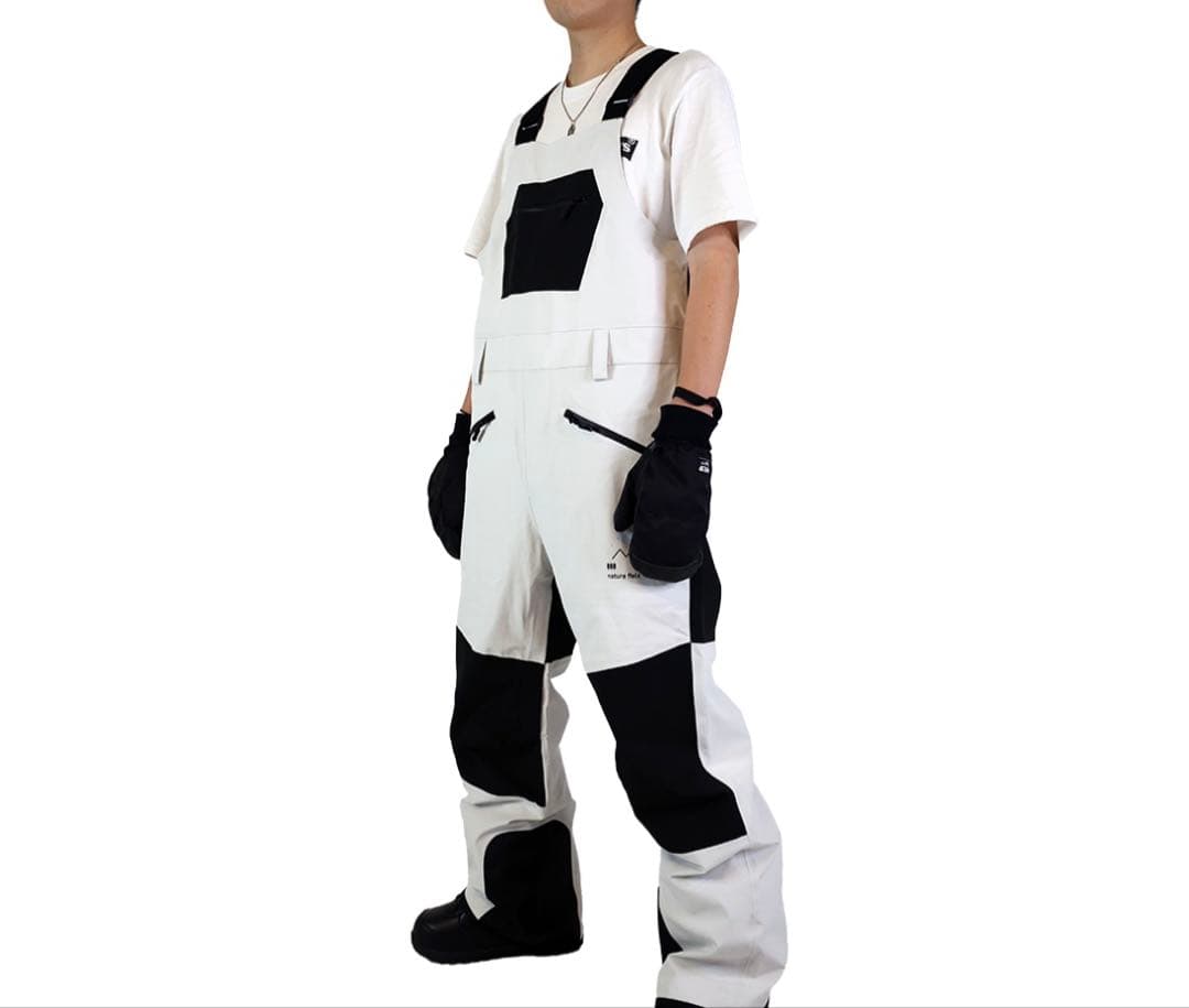 nature field スノーボード ビブパンツ