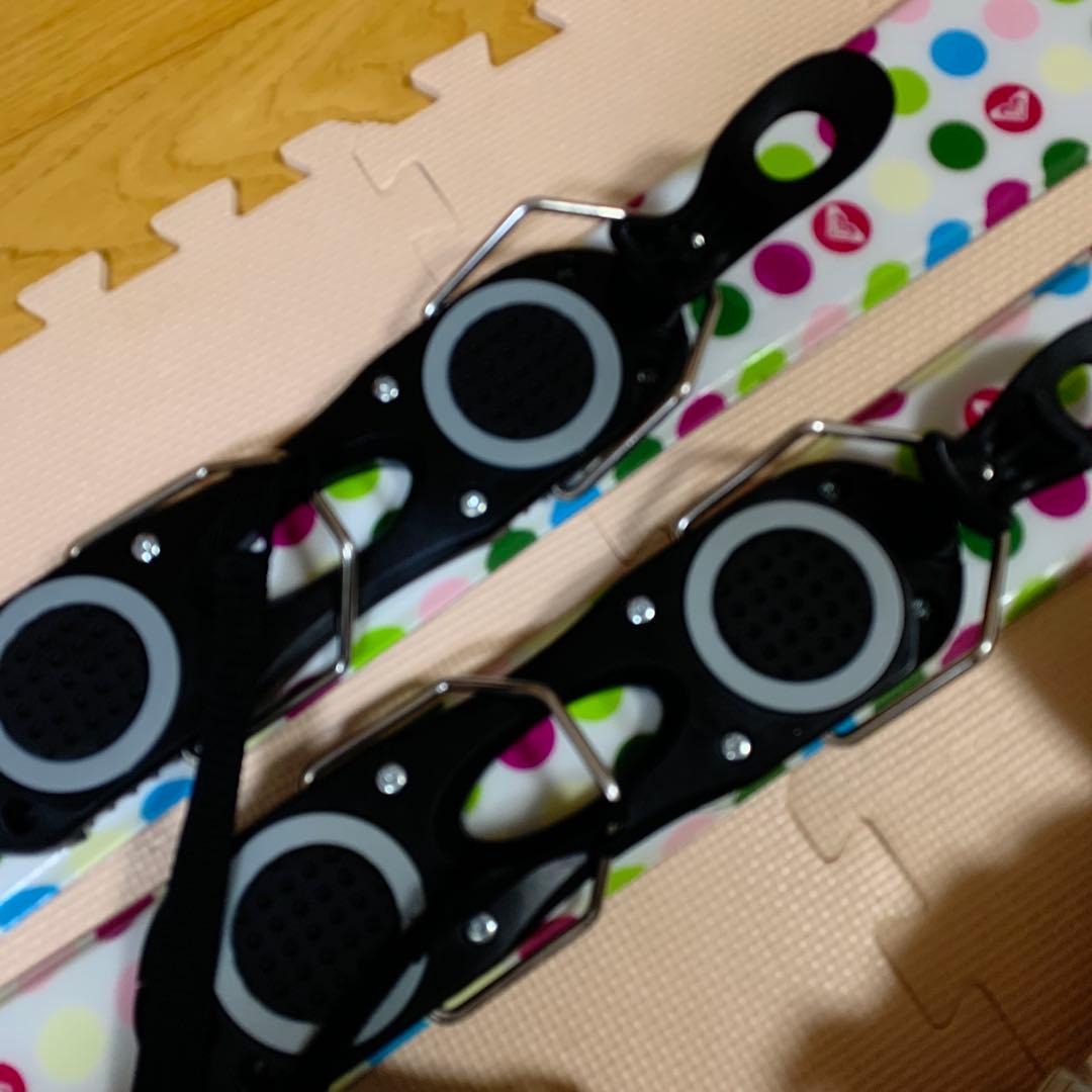 ROXY ドット柄 ショートスキー ファンスキー88 ブーツセット23〜23.5