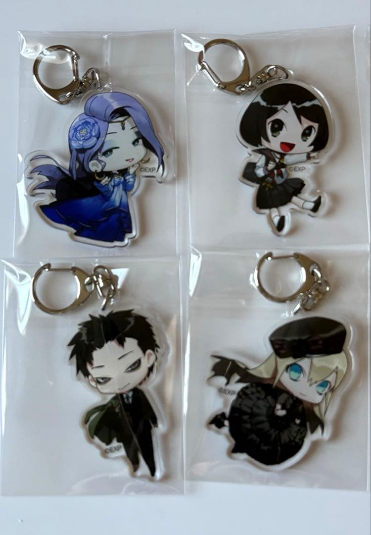 死印　アクリルキーホルダー　アクキー　8種セット　主人公　他　まとめ売り