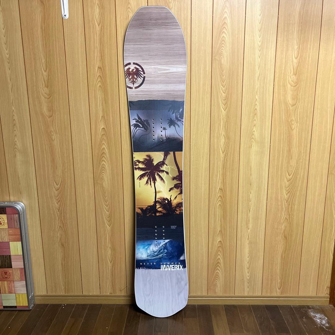never summer maverix 157 19-20パウダーボード