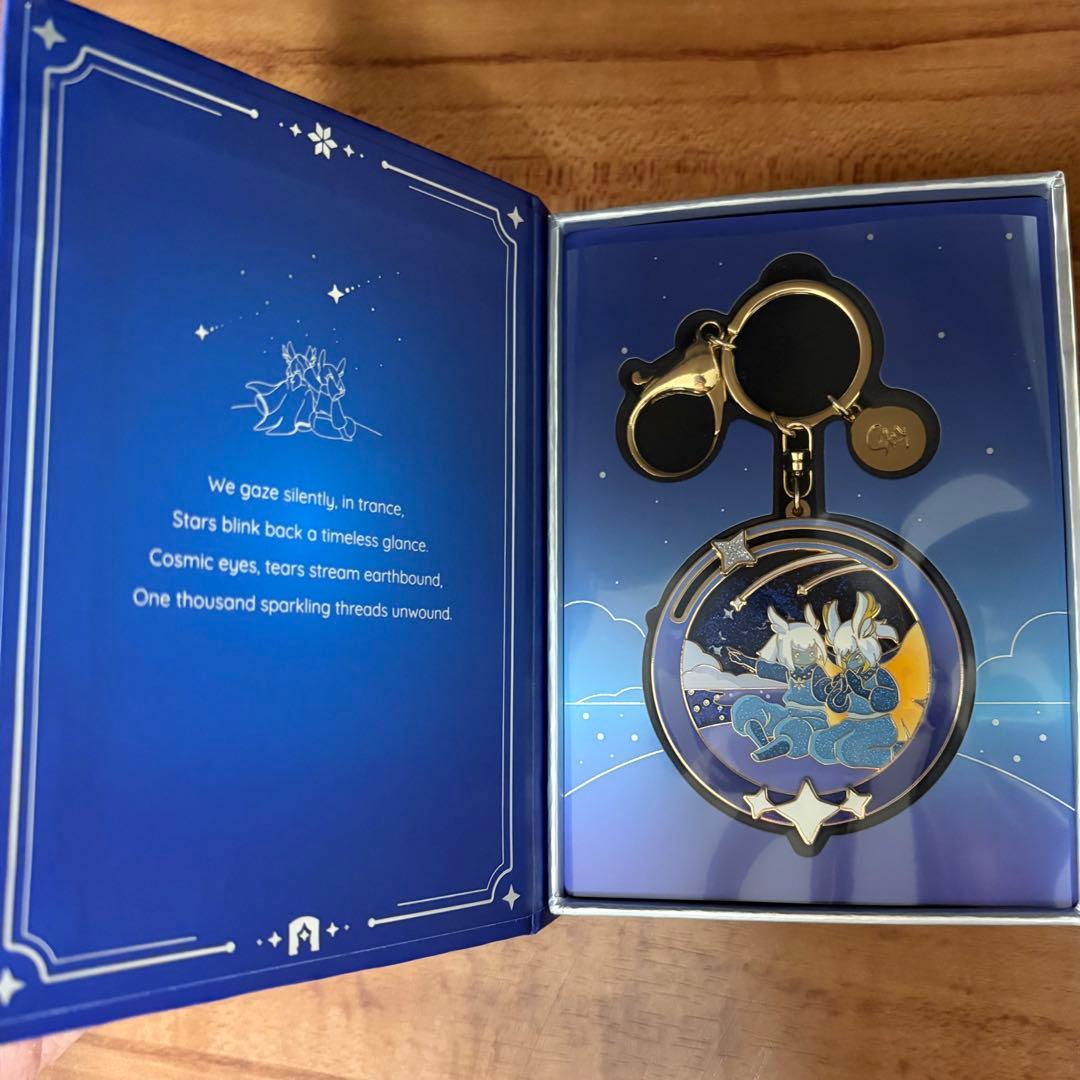 【新品 ・未連携】 キーホルダー 流星チャーム sky 星を紡ぐ子どもたち