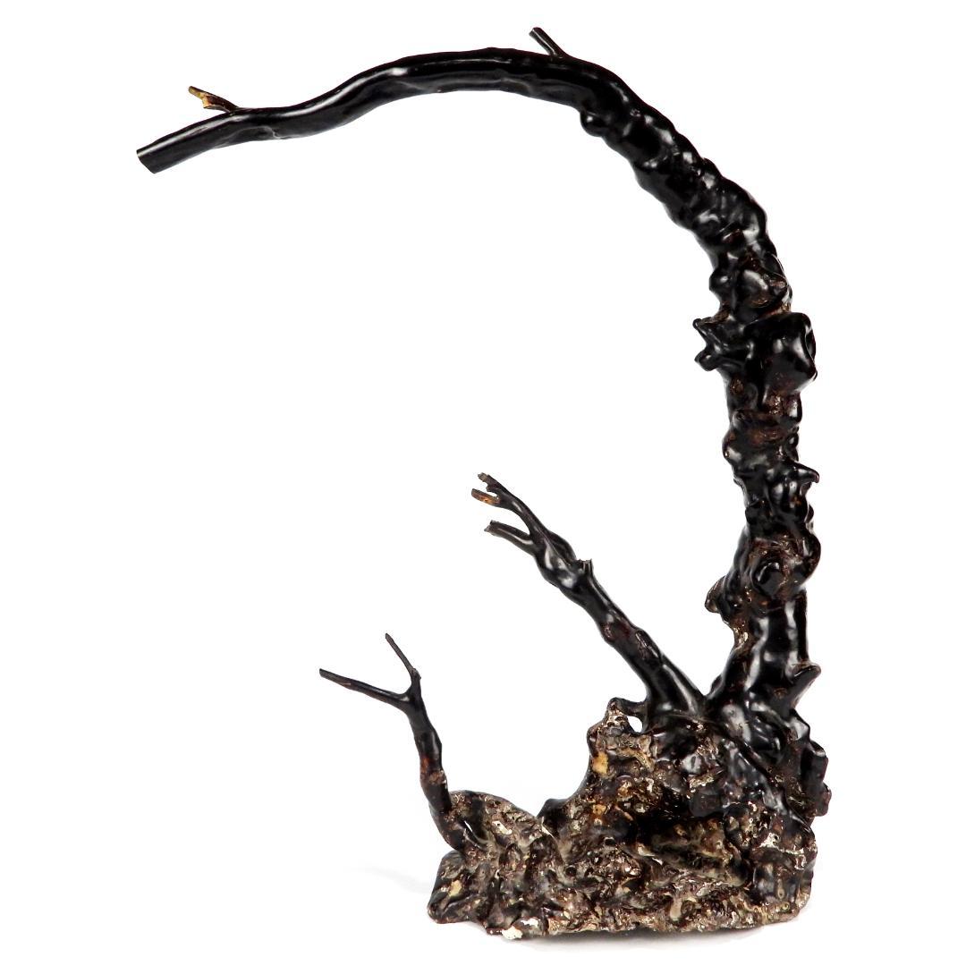 中国美術 時代 天然 隨形 海松 置物 大型 古美術 深海松 黒珊瑚