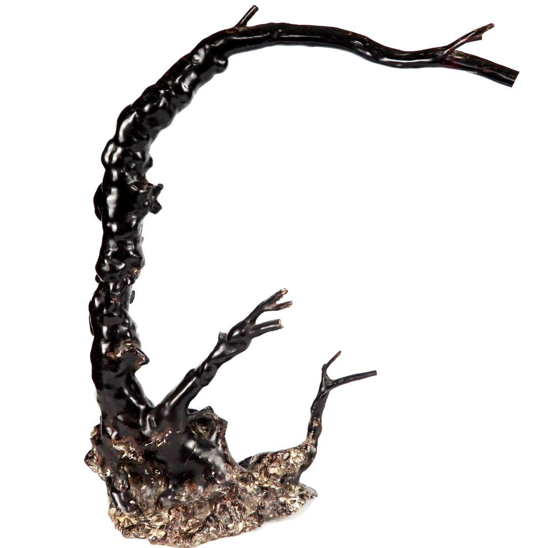 中国美術 時代 天然 隨形 海松 置物 大型 古美術 深海松 黒珊瑚